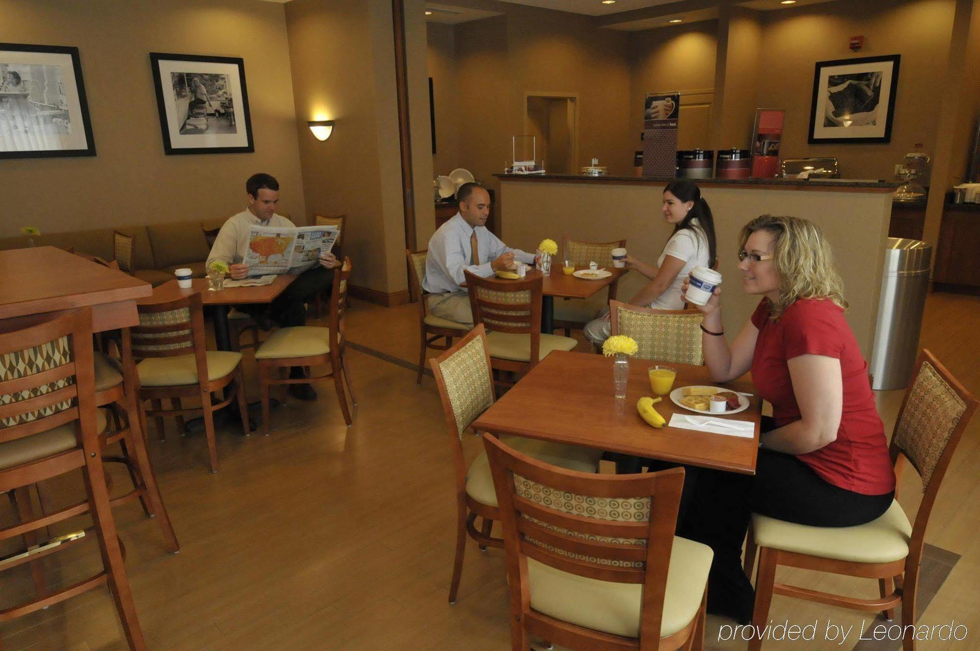 Hampton Inn Nashua Restaurang bild